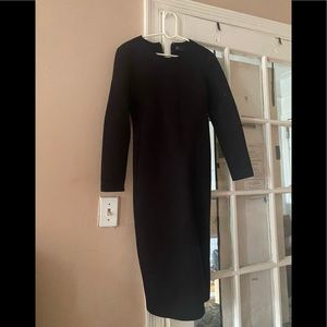 Long sleeved black Gap dress
